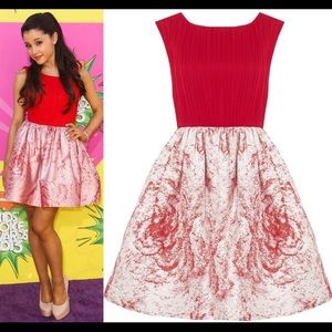 Alice + Olivia Red Cocktail Dress size 2